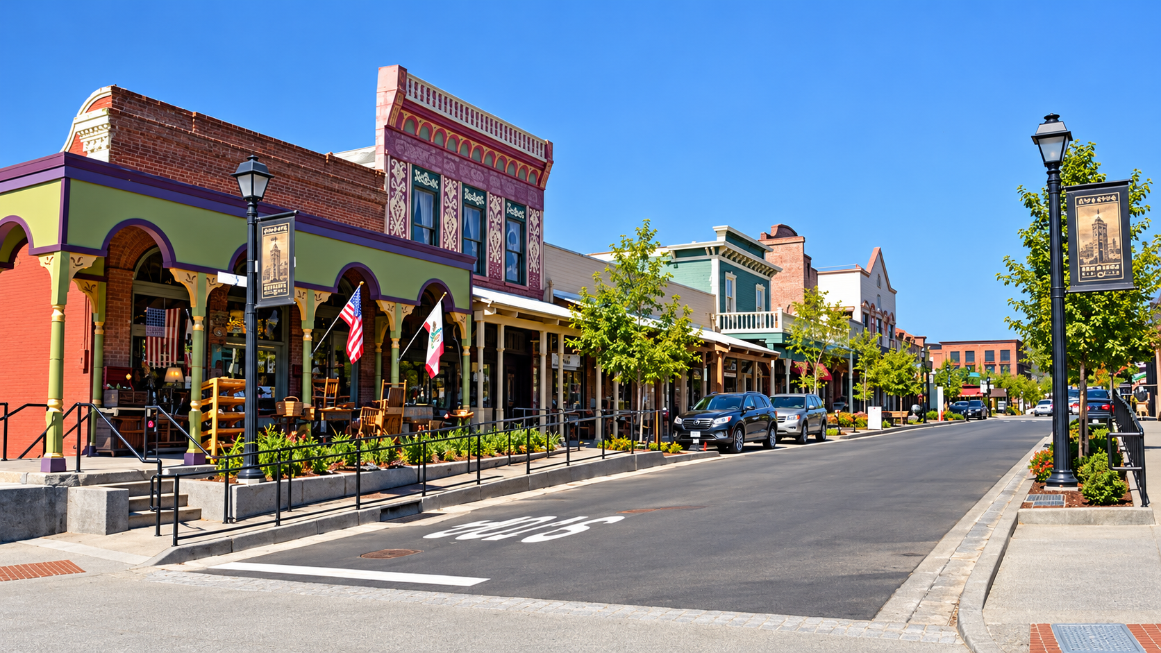 Historic Sutter Street in Folsom